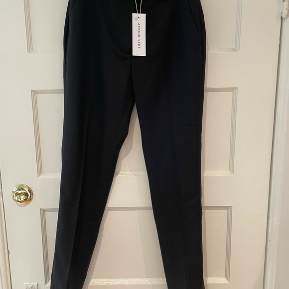 NWT Amour Vert black tapered trouser - Picture 4 of 6